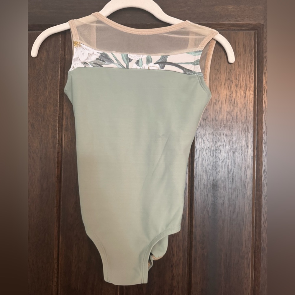 Custom Lucky Leo Green Leotard
